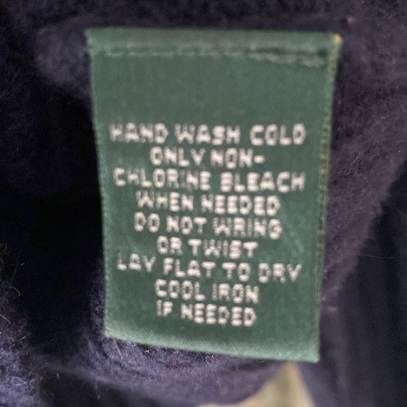 Ralph Lauren Cable Knit Turtleneck XL - Picture 3 of 5